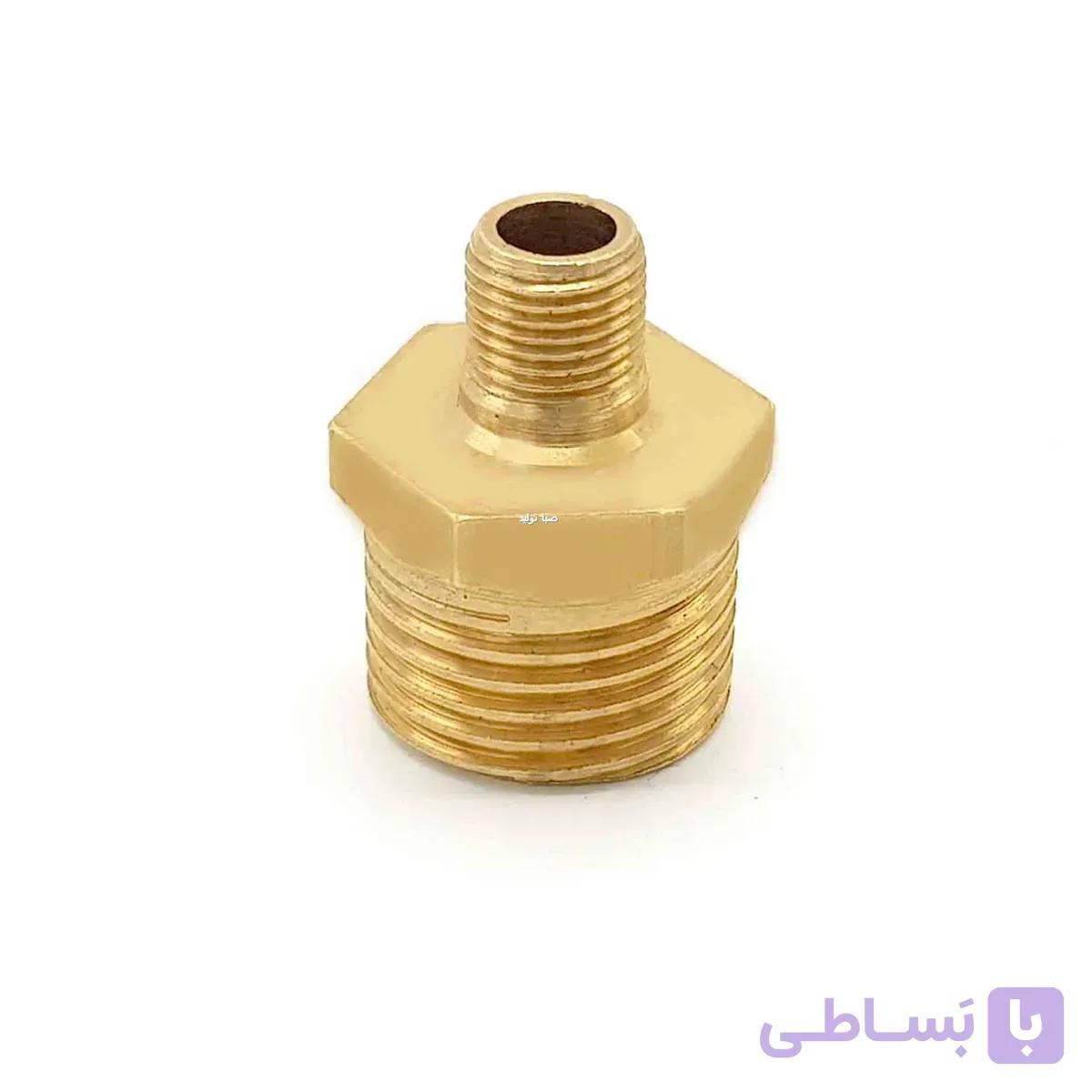مغزی 1/2 به 1/8 برنجی