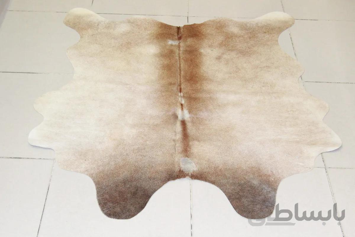 فرش پوست طبیعی گاو مدل AZ-1505 ا AzarFarsh