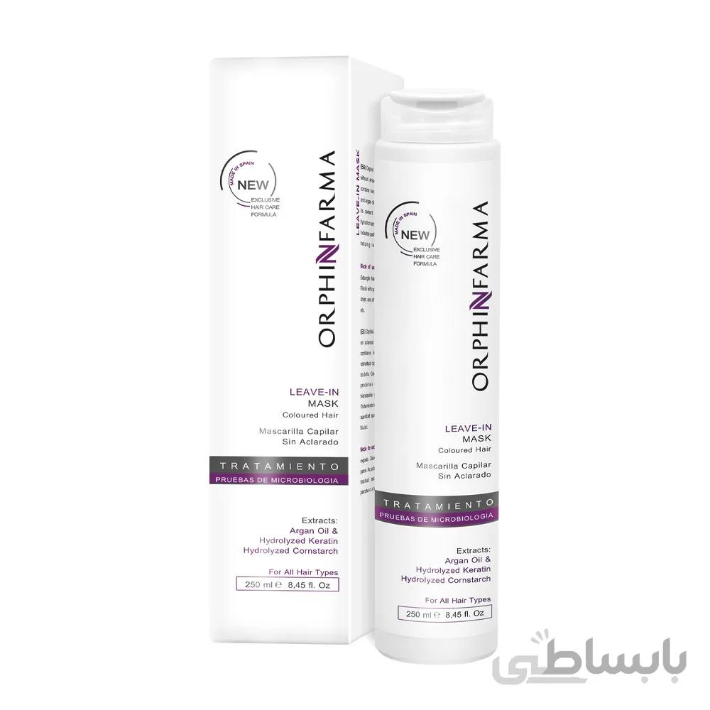 ماسک مو رنگ شده و آسیب دیده اورفین فارما orphin farma ا OrphinFarma Leave In Mask