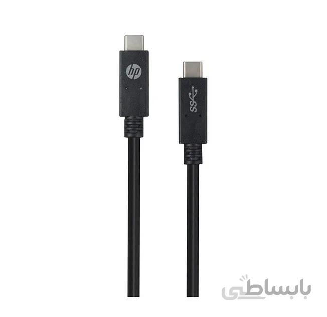 کابل تبدیل USB-C به USB-C اچ پی مدل BLK طول 1 متر