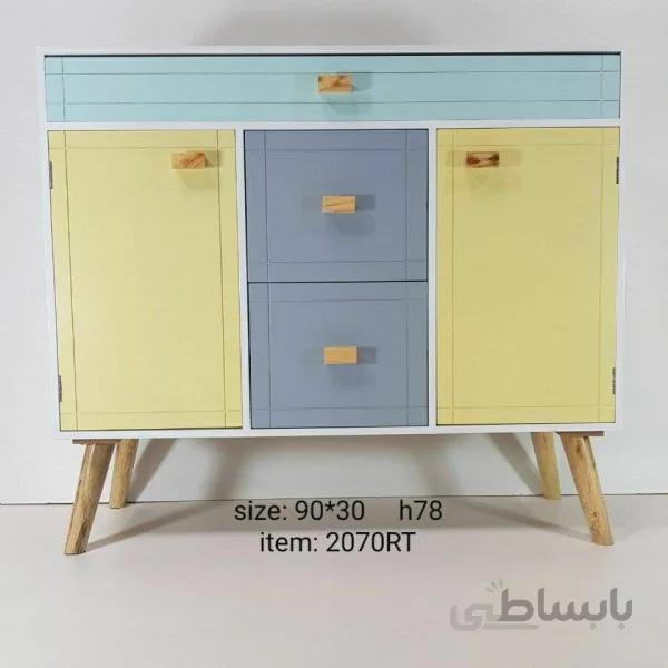 دراور سه کشو دو کمد