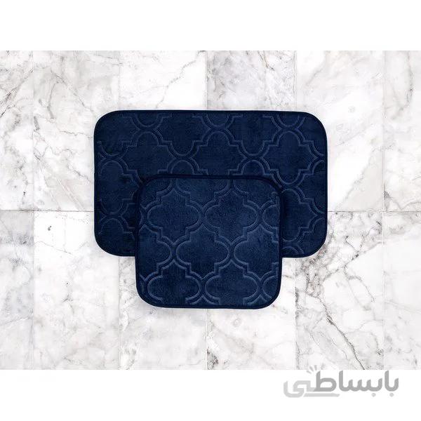 پادری حمام 2 عددی مدل Alsatia Indigo مادام کوکو