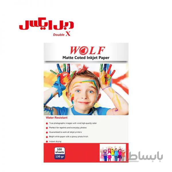 کاغذ کتد ۱۳۰ گرمی ولف سایز A3