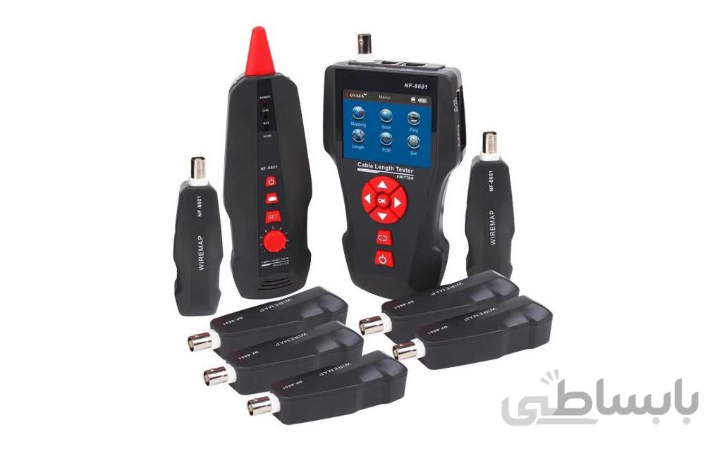 تستر کابل شبکه کد NF-8601 ا Network cable tester and pair finder model 165 CB