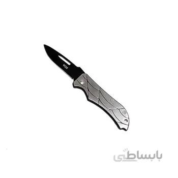 چاقو جیبی تیغه مشکی مدل w28