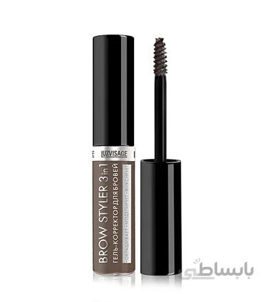 ژل ابرو رنگی لاکس ویساژ ۴ / Luxvisage Gel Brow STYLER 3 in 1