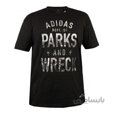تیشرت اسپرت مردانه آدیداس Parks And Wreck