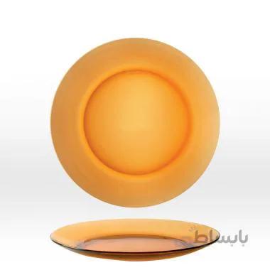 بشقاب برنج خوری عسلی دورالکس DURALEX AMBER