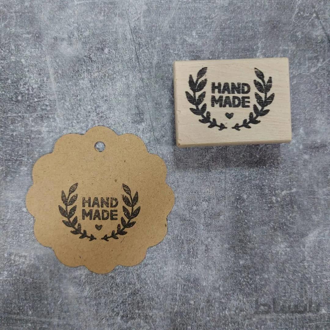 مهر طرح hand made - برگ زیتون