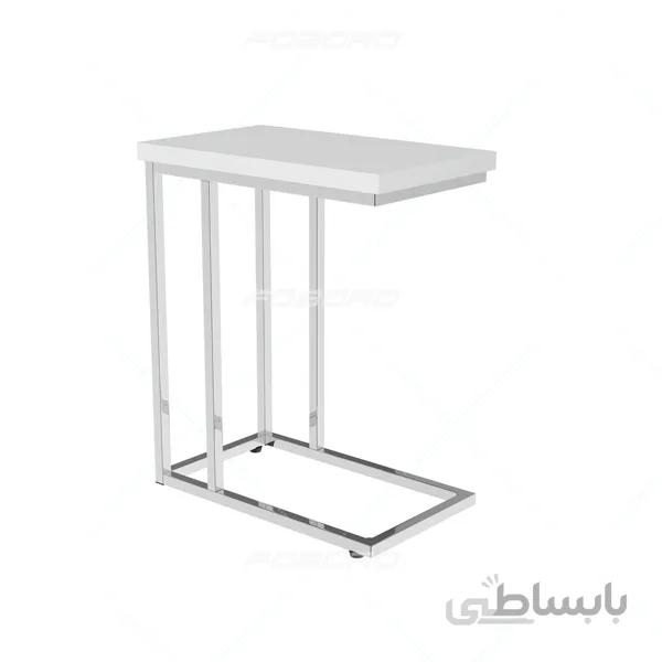 میز عسلی پایه استیل مدل ایلیا