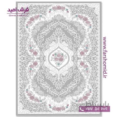 فرش مدرن کلکسیون سیلور کد ۳۴۸۱۲۱ فرش آسایش