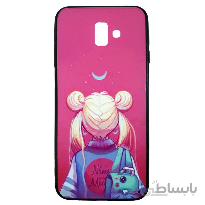 قاب طرح دار گوشی سامسونگ J6 Plus کد 12