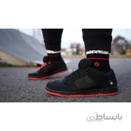 کفش اصلی نایک اس بی دانک مشکی Nike SB Dunk Low Pigeon