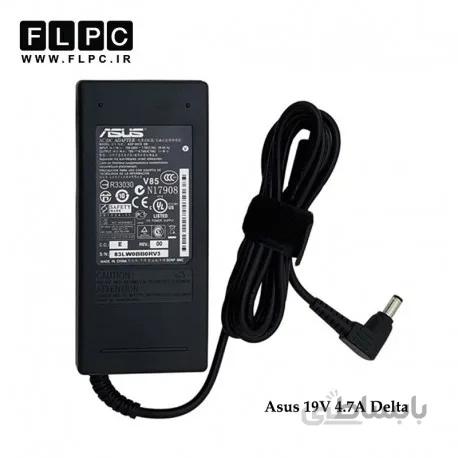 آداپتور لپ تاپ ایسوس 19ولت 4.7 آمپر 90 وات دلتا Asus Laptop adaptor 19V 4.7A 90W Delta AC