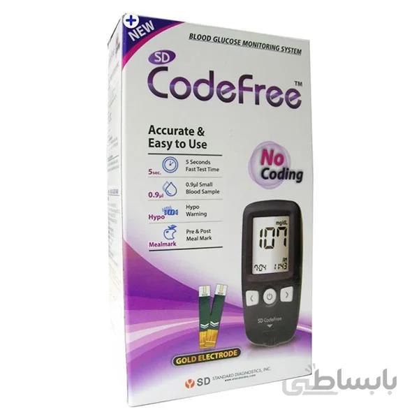 دستگاه اندازه‌گیری قندخون کدفری مدل Code Free
