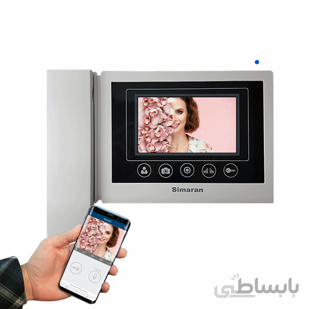 آیفون تصویری4،3 اینچ با حافظه HS-43TKM100-Wifi