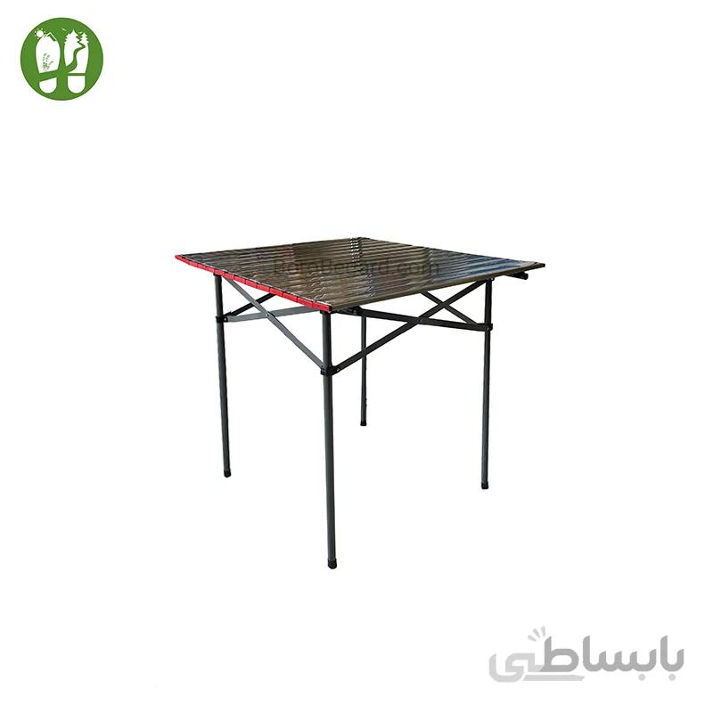 میز تاشو مسافرتی الومینیومی روکش دار پرستیژ