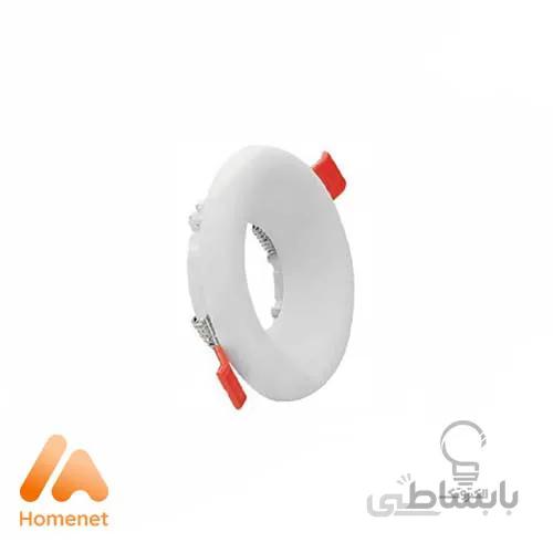 فریم هالوژن منحنی گرد بدنه سفید سایزMR16 8 برند edc