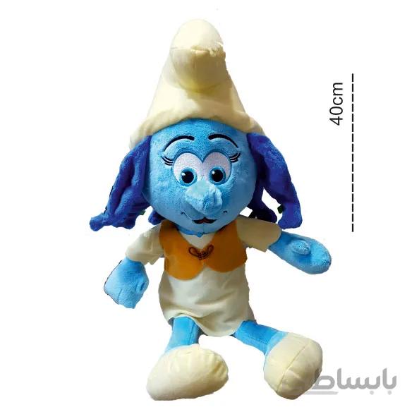 عروسک شخصیت کارتونی اسمورف ارتفاع 50 سانتی متر smurfette
