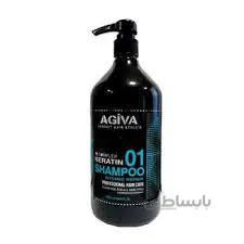 شامپو سر آگیوا مدل KERATIN 01 حجم 1000 میل AGIVA ا CE Cosmetics AGIVA HAIR SHAMPOO KERATIN COMPLEX 01 1000ML