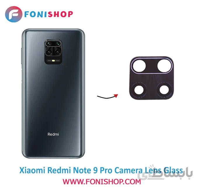 شیشه لنز دوربین گوشی Xiaomi Redmi Note 9 Pro ا Xiaomi Redmi Note 9 Pro Camera Glass Lens