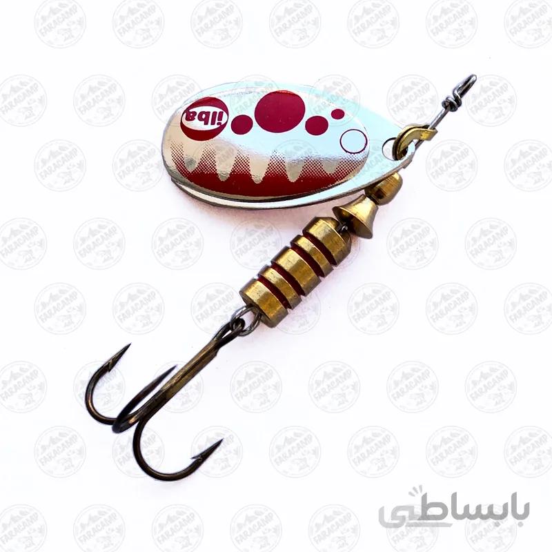 لانسه ماهیگیری سایز 2 ایلبا 20112B Silver Red ilba