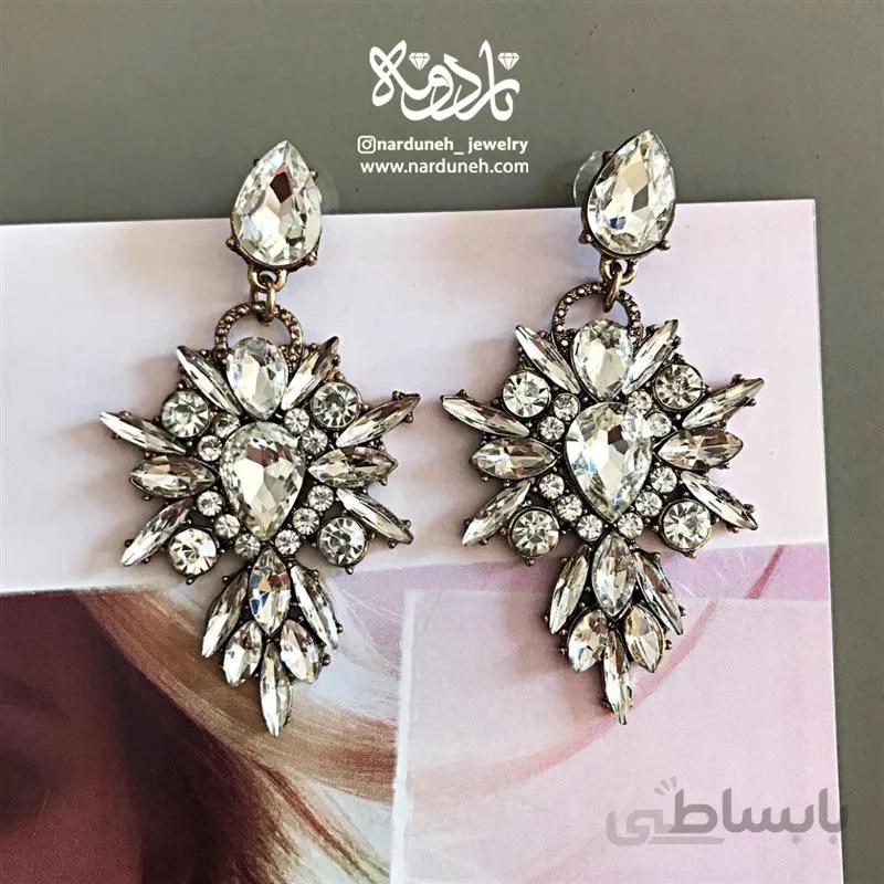گوشواره کریستالی پرنس - 18