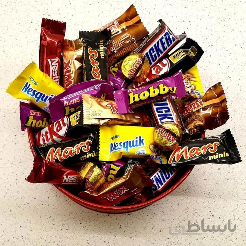 پک مینی شکلات مخلوط زودکافه 500 گرمی