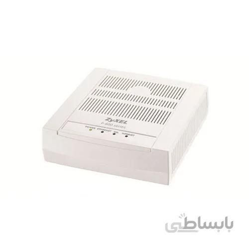 مودم ADSL2 PLUS زایکسل مدل P-650R-T1 V3 ا ZyXEL P-650R-T1 v3 ADSL2+ Wired Modem Router