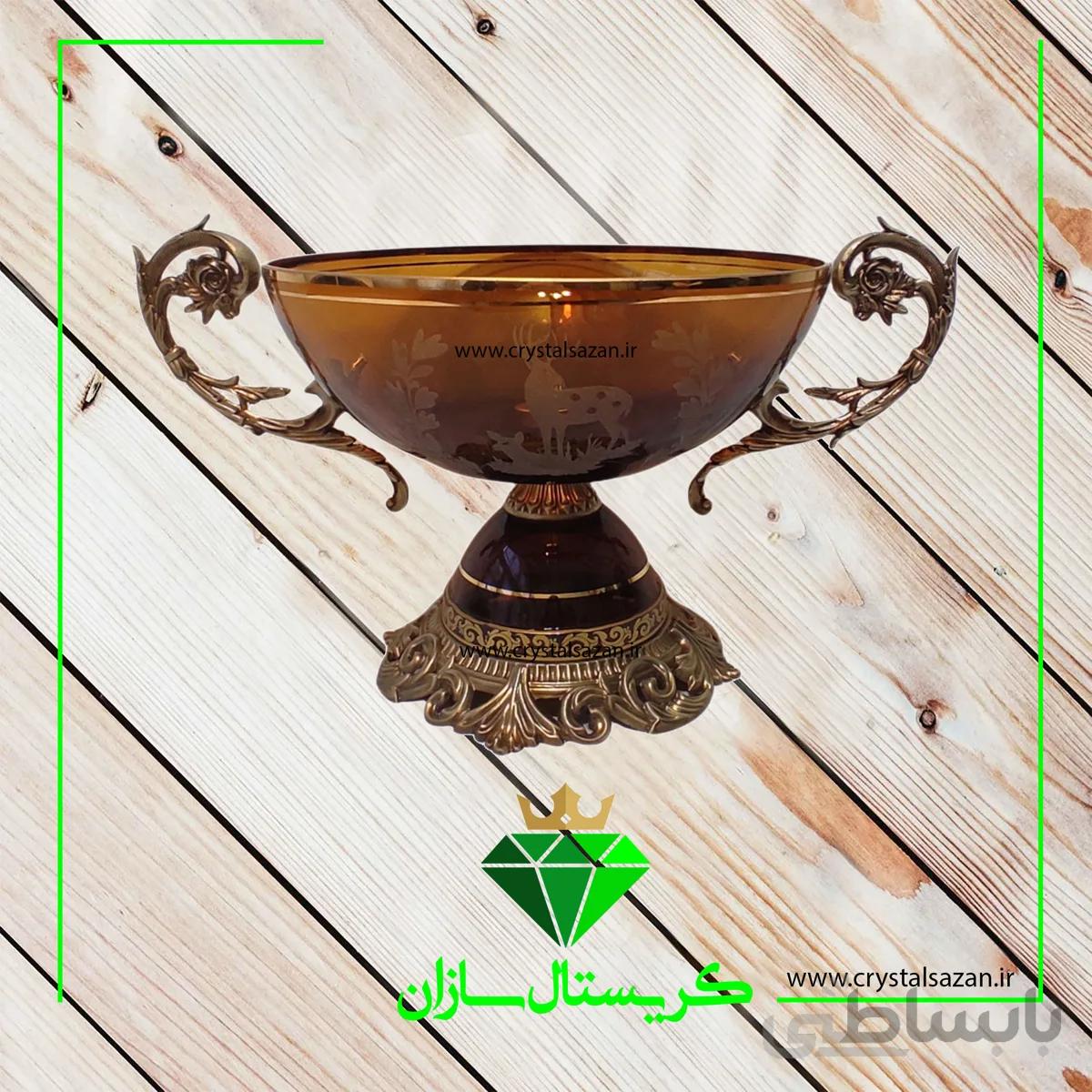 میوه خوری کریستال کد M1322 کریستال سازان