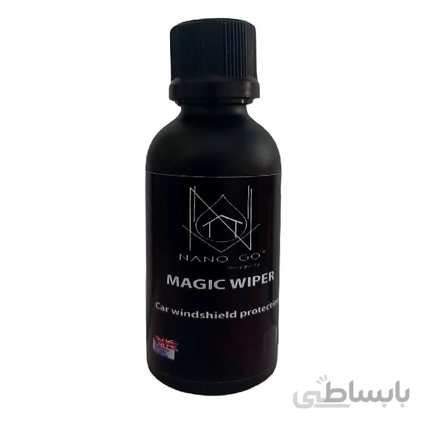 پوشش سرامیکی محافظ و فوق ابگریز نانوگو مدل magic wiper حجم 50 میلی لیتر