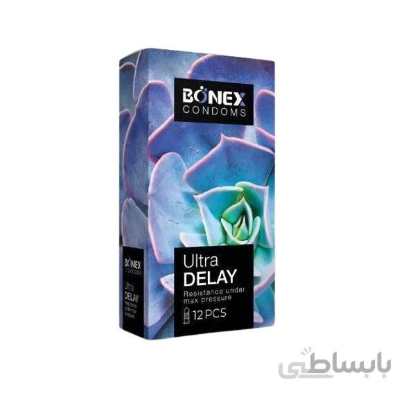کاندوم تاخیری فوق العاده بونکس ultra delay