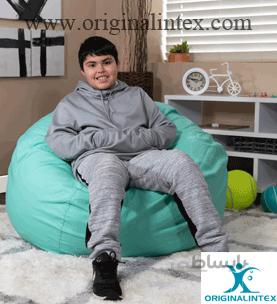 مبل شنی چرم نوجوان گرد