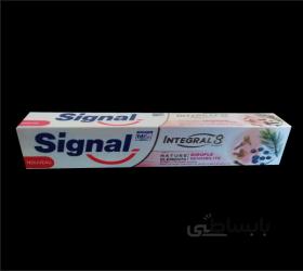 خمیر دندان سیگنال سری INTEGRAL8 حاوی عصاره میخک حجم 100 میلی لیتر