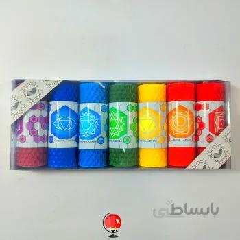 شمع موم زنبور عسل 7 عددی