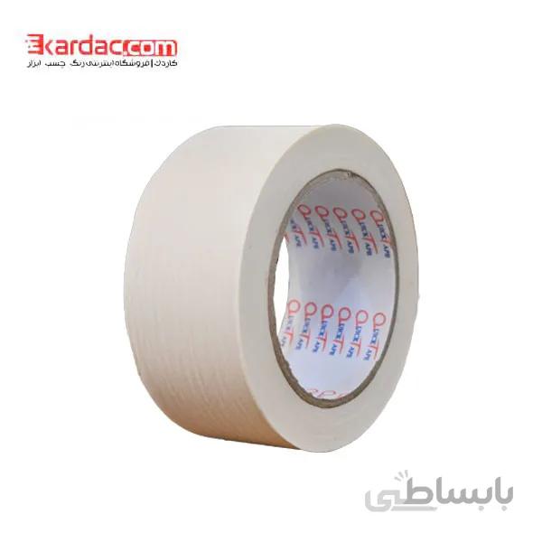 نوار چسب کاغذی 5 سانت کیکو طول 50 یارد مدل پهن