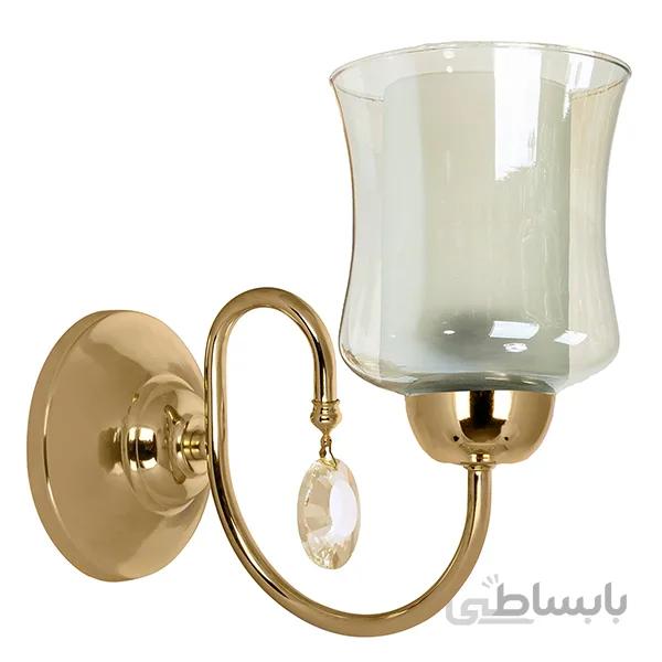چراغ دیواری لهستانی چشمه نور مدل A811/1W-G طلایی