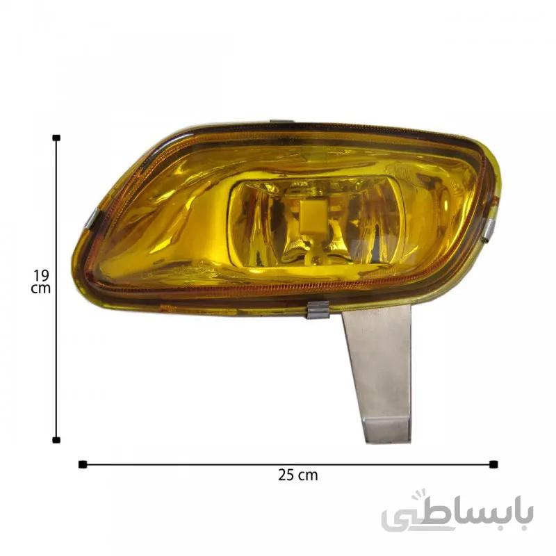 چراغ پرژکتور (مه شکن ) پژو پارس شیشه طلایی