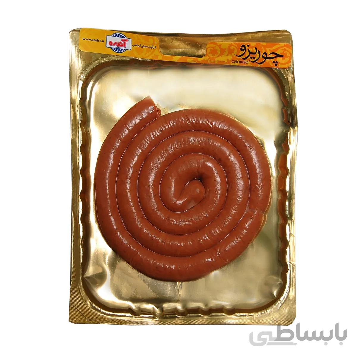 سوسیس چوریزو 90% گوشت 300 گرمی آندره ا CHORIZO