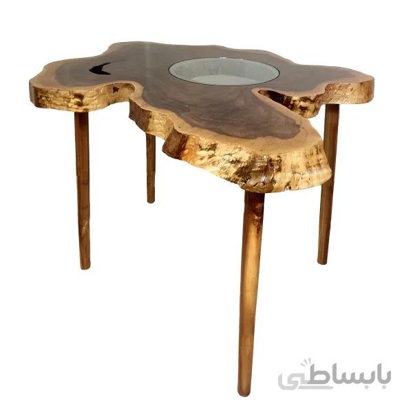 میز ناهار خوری روستیک چهارنفره