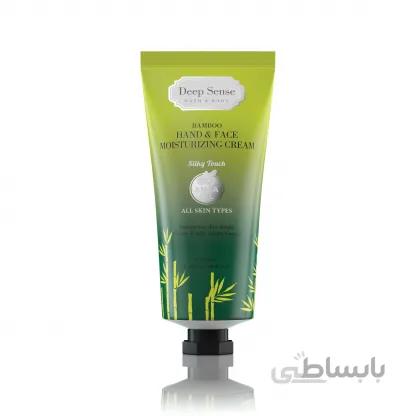 کرم مرطوب کننده بامبو و درخت چای مناسب پوستهای چرب و مختلط60 میل دیپ سنس ا Deep Sense Hand Moisturizing For Oily And Combined Skins 60ml