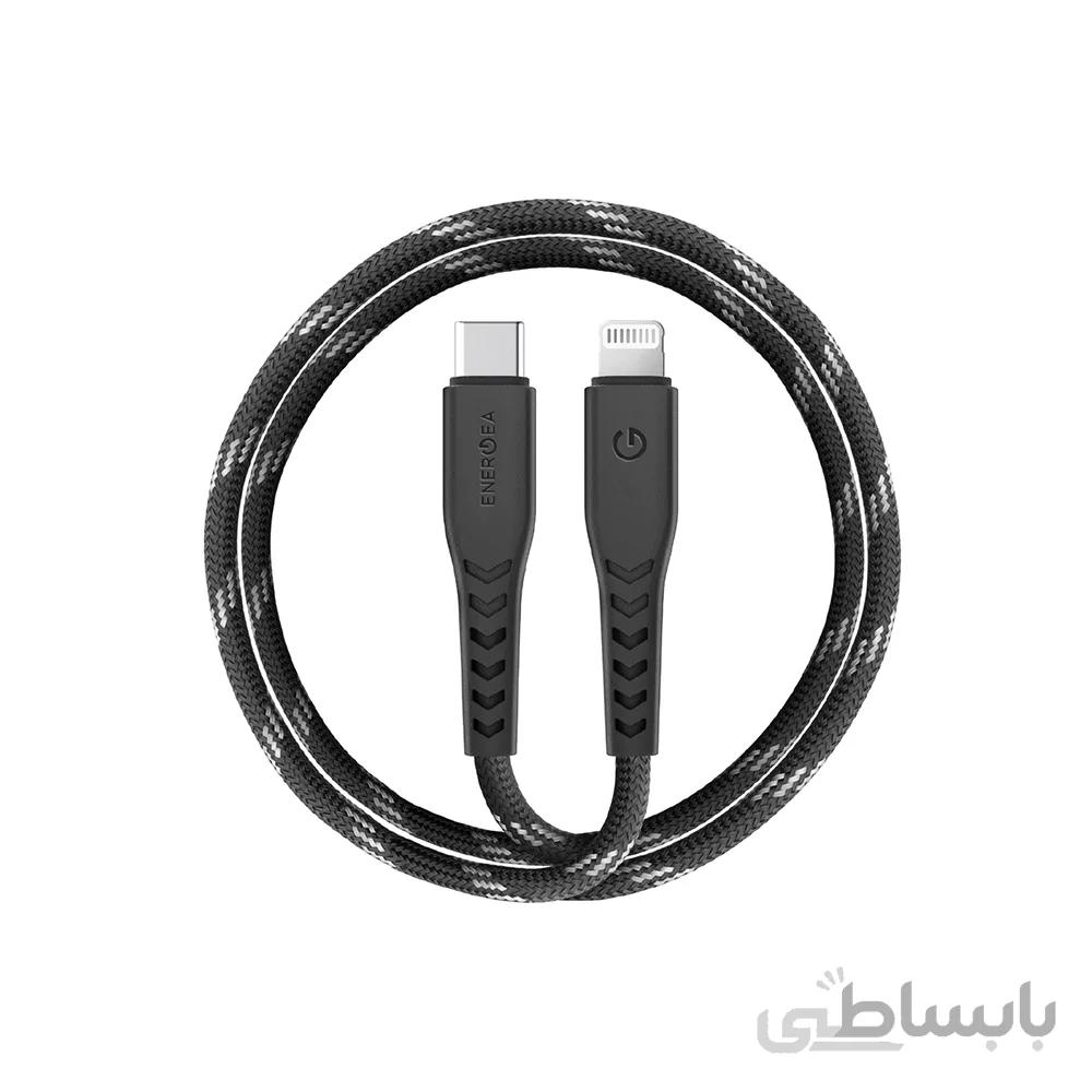 کابل USB-C به لایتنینگ انرژیا سری NYLOFLEX با استاندارد C94