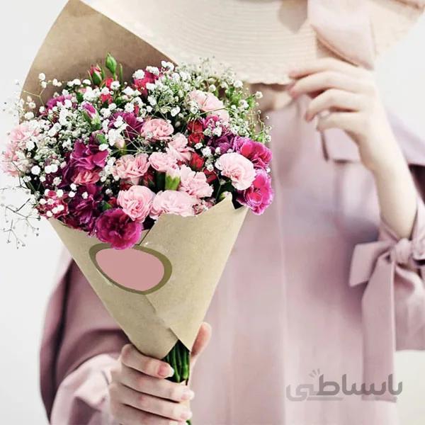 دسته گل میخک مینیاتوری