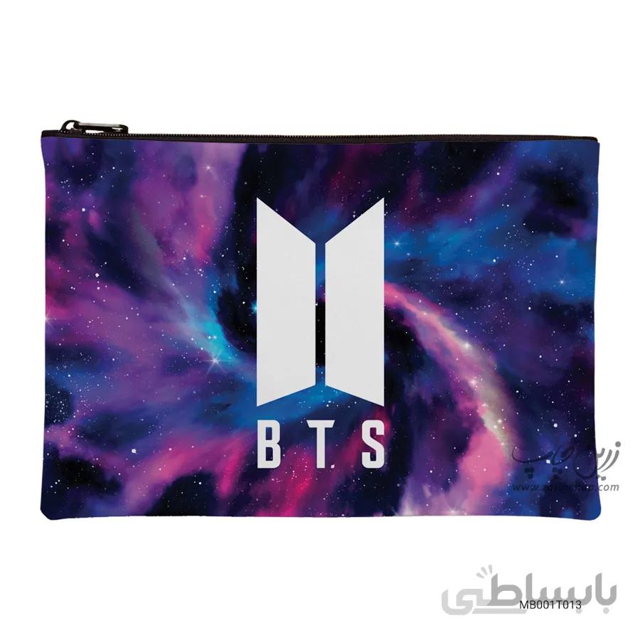 کیف لوازم آرایشی BTS طرح MB001T013