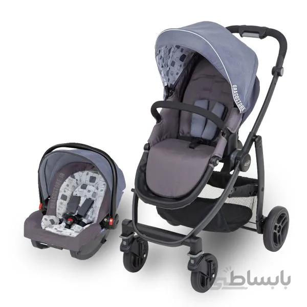 کالسکه و کریر گراکو مدل Evo Ts Block Party ا Graco EVO™ Ts Block Party Travel System