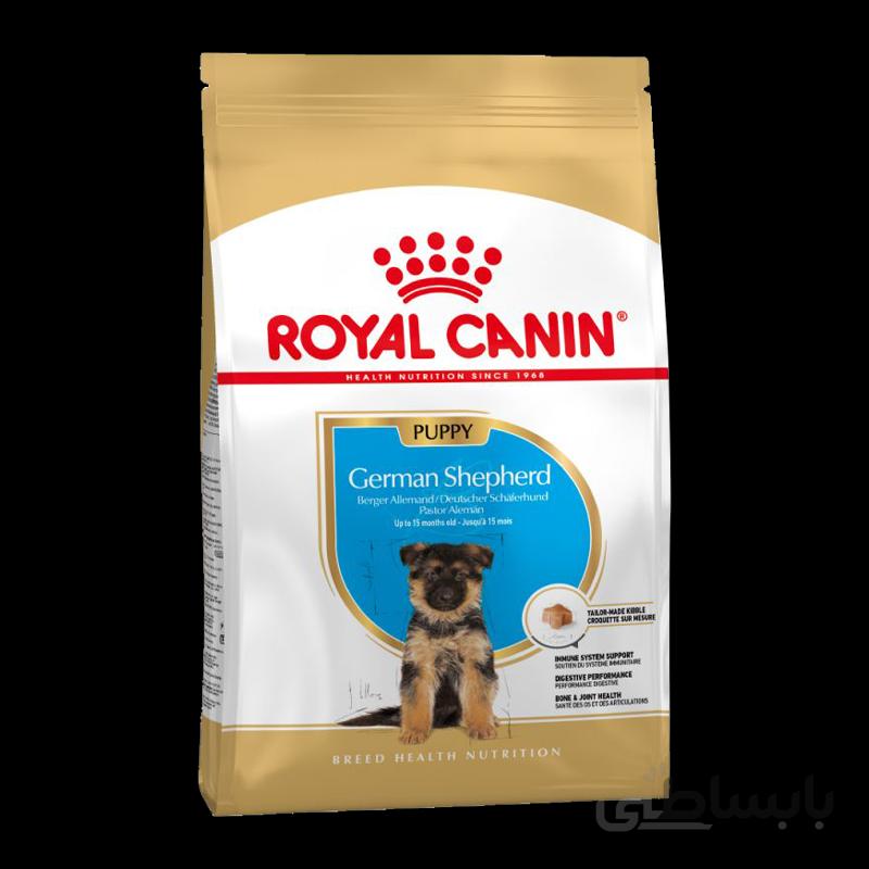 غذای خشک سگ رویال کنین مدل German Shepherd Puppy وزن ۳ کیلوگرم ا Royal Canin German Shepherd Puppy Dry Dog Food 3kg