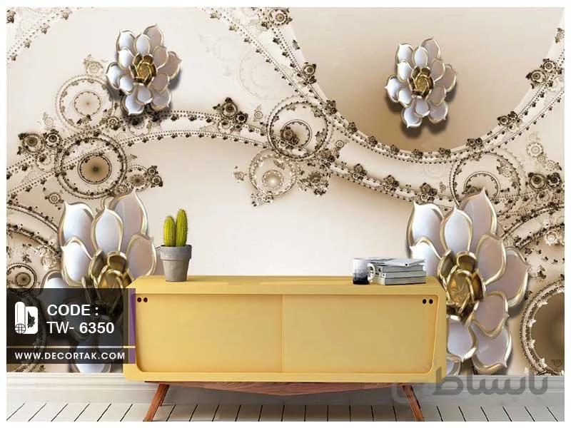 پوستر دیواری پشت تلویزیون کد TW-6350