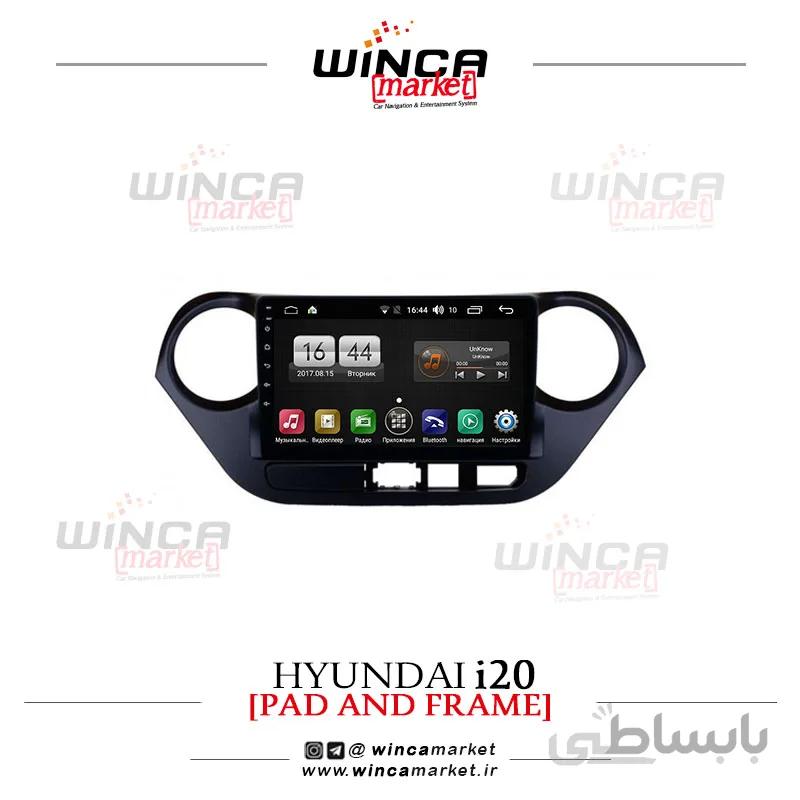 مانیتور اندروید فابریک هیوندای آی i10 کولر دستی وینکا سری s170 پلاس TL855