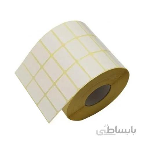 لیبل برچسب کاغذی سه ردیف 6000 عددی Paper Label 18×30