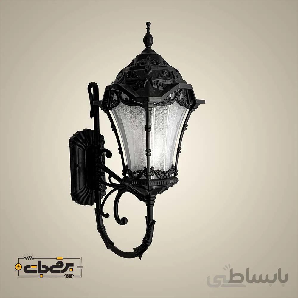 چراغ دیواری ویداس مشکی دوستان